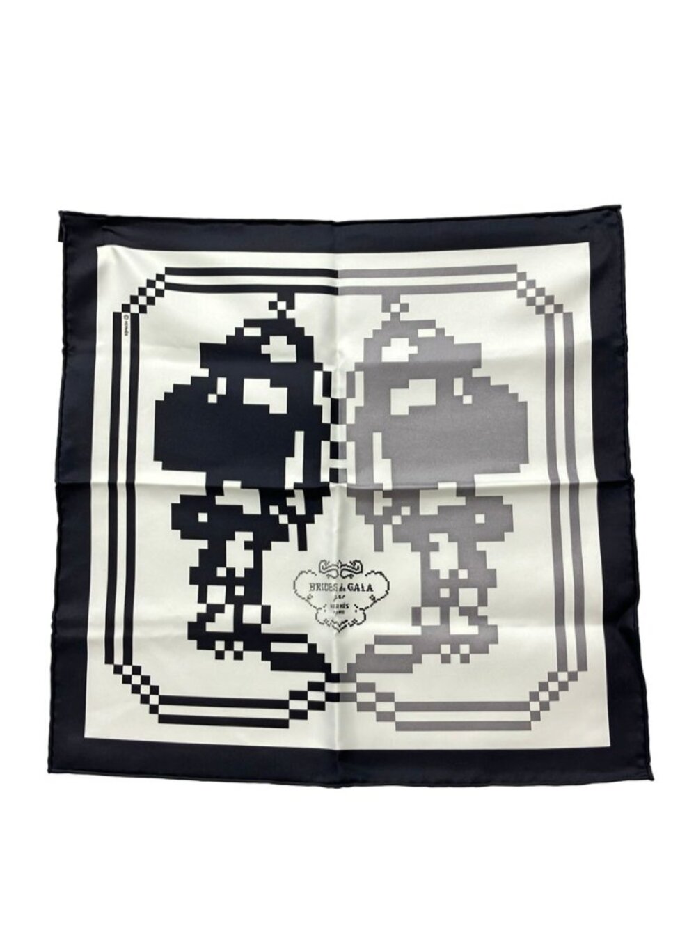 Hermes Scarf Carre 45 Silk 100% Brides de Gala Pi Creasing